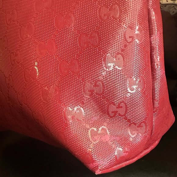 Gucci red tote bag - Picture 9 of 15